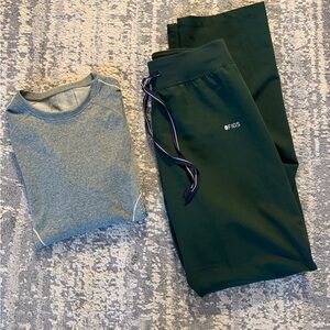 British Racing Green
S Salta underscrub 
S Tall Livingston Pant